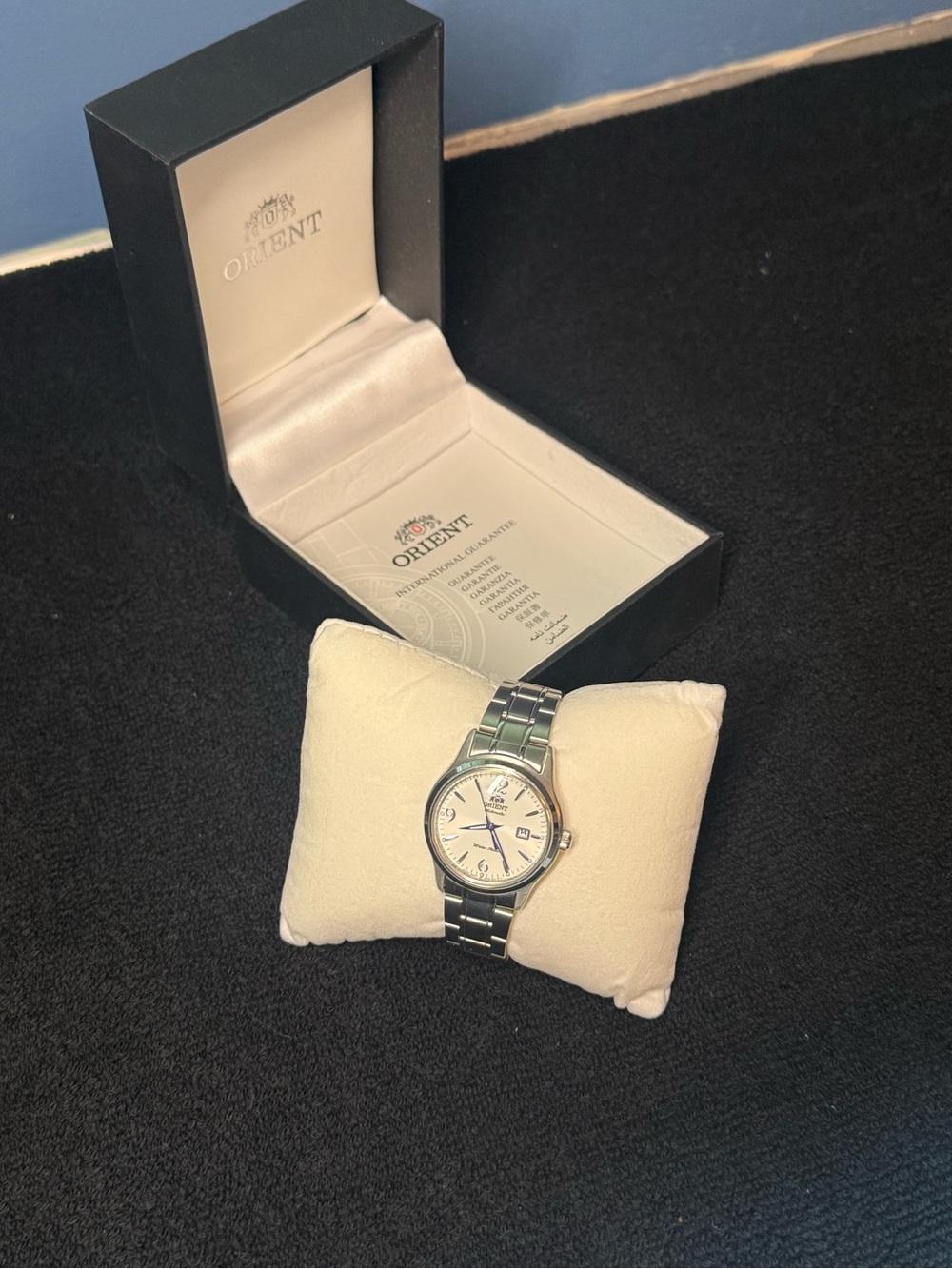 Orient Women's Charlene Automatic Silver-Tone Stainless Steel Watch